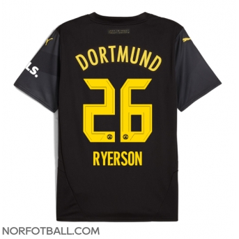 Billige Fotballdrakt Borussia Dortmund Julian Ryerson #26 Replika Bortedrakt 2024-25 Kortermet